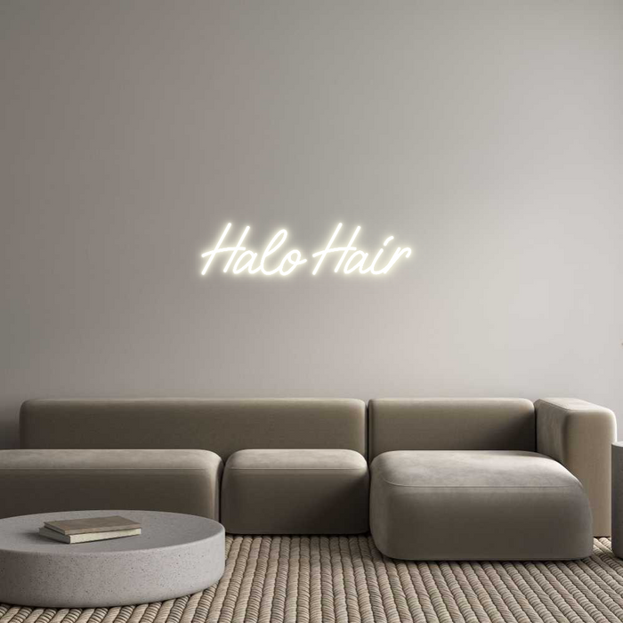 Custom Neon: Halo Hair
