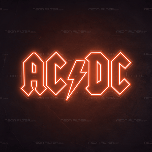 ACDC Neon Sign - Neon Filter