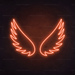 Angel Wings Neon Sign - Neon Filter