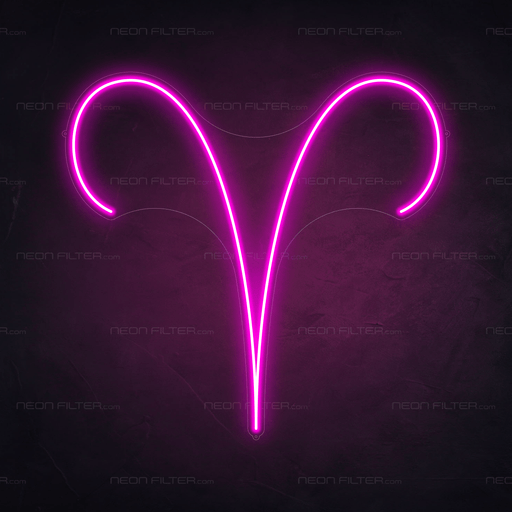 Aries Neon Sign - Neon Filter