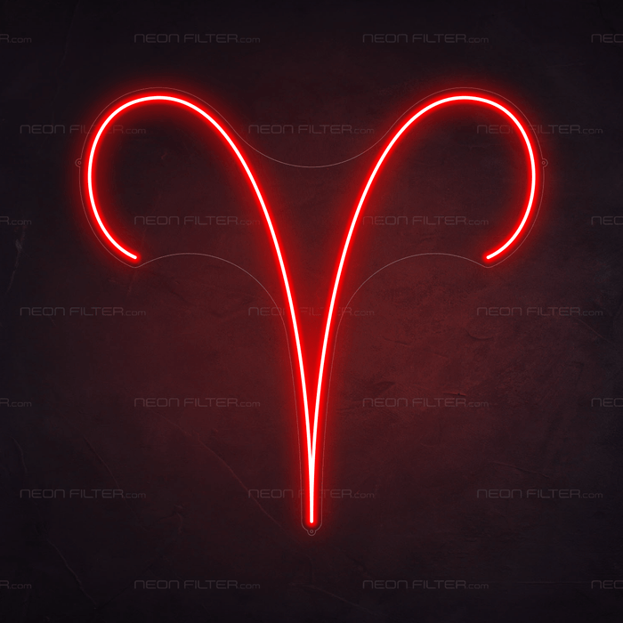 Aries Neon Sign - Neon Filter