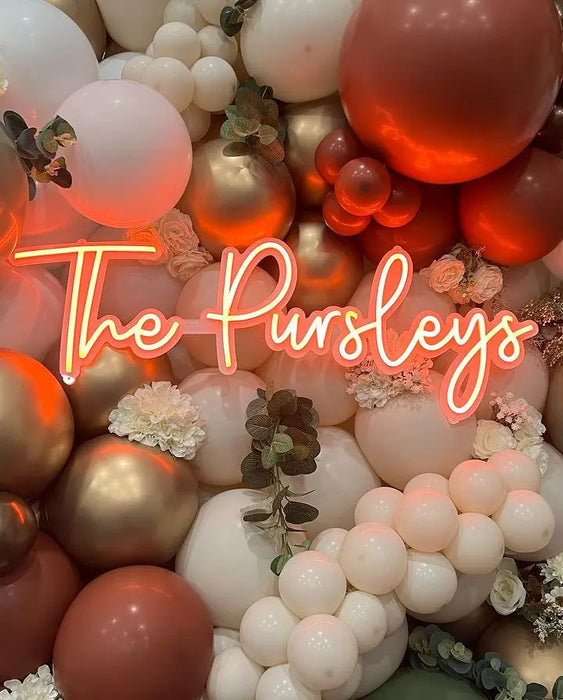 Custom Wedding Neon Signs - Create Your Own LED Wedding Sign