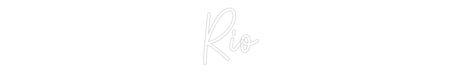 Custom Neon: Rio