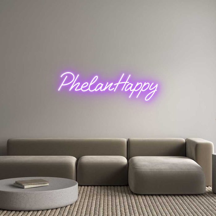 Custom Neon: PhelanHappy