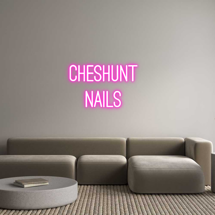 Custom Neon: Cheshunt 
Na...