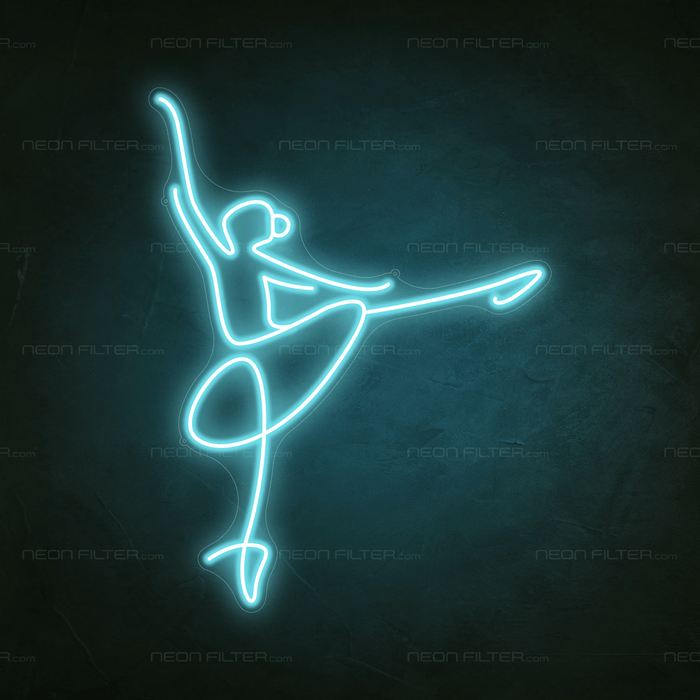 Ballerina Neon Sign - Neon Filter