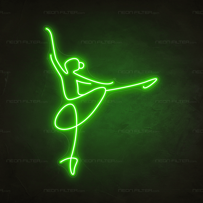 Ballerina Neon Sign - Neon Filter