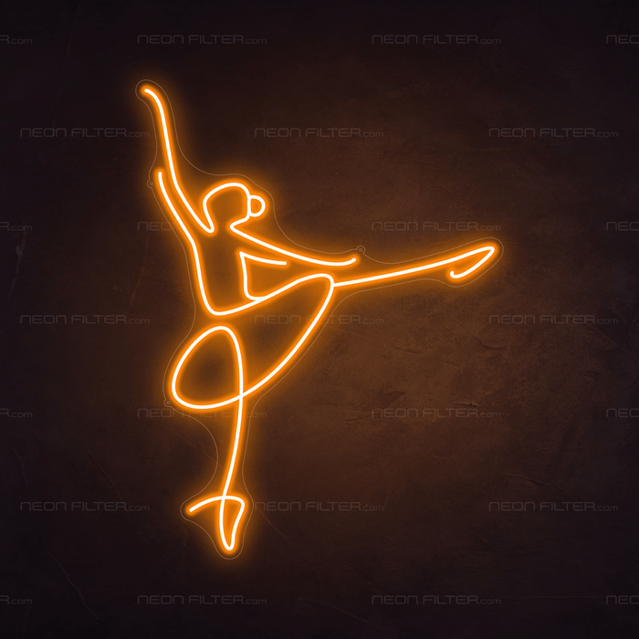 Ballerina Neon Sign - Neon Filter