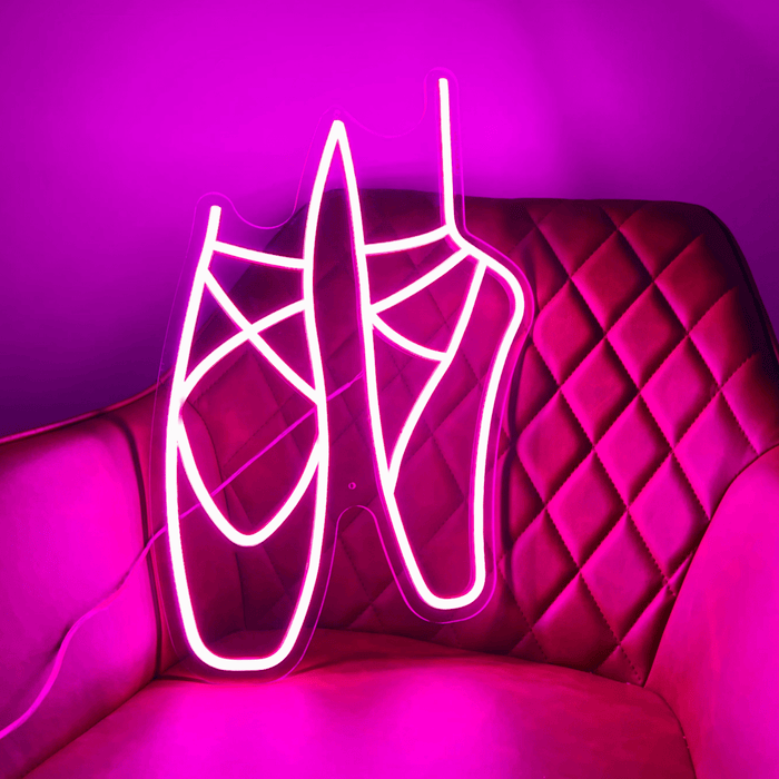 Ballet Shoes Neon Sign - Neon Filter