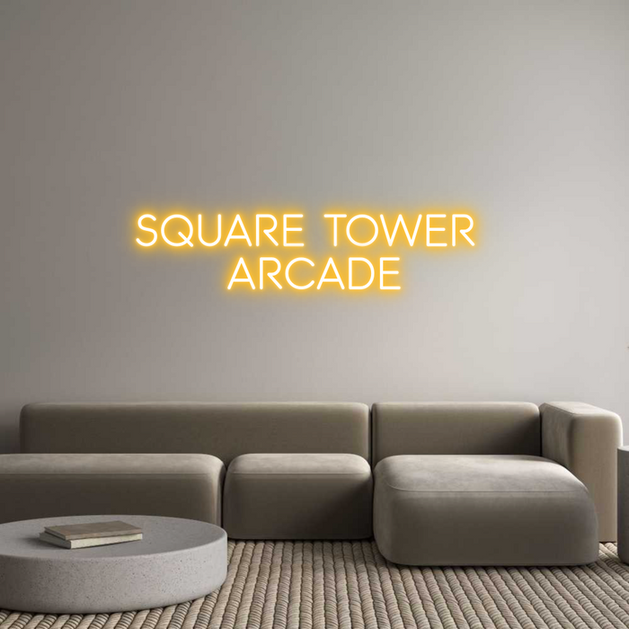 Custom Neon: SQUARE TOWER ...