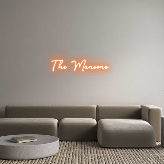 Custom Neon: The Mansons