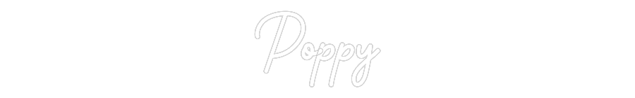 Custom Neon: Poppy