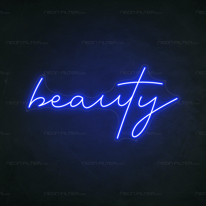 Beauty Neon Sign - Neon Filter