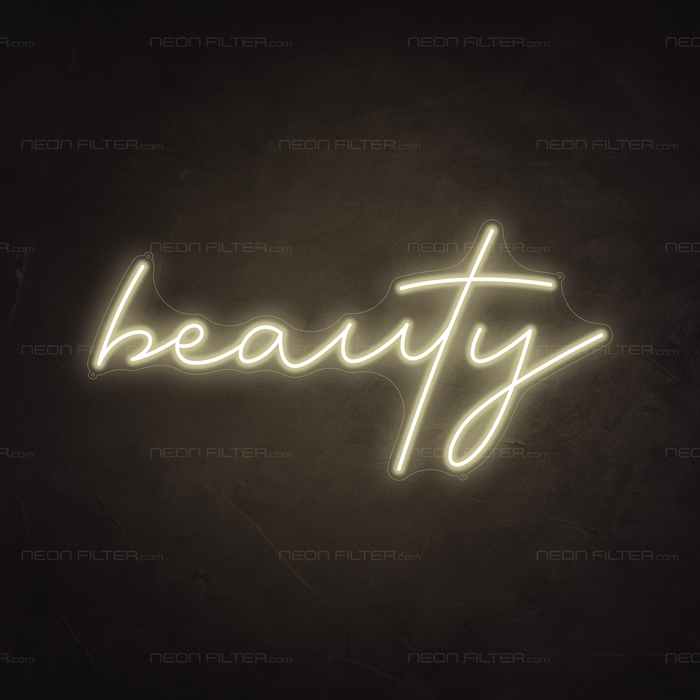 Beauty Neon Sign - Neon Filter