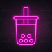 Boba Tea Neon Sign - Neon Filter