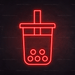 Boba Tea Neon Sign - Neon Filter