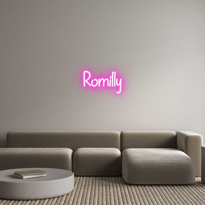 Custom Neon: Romilly