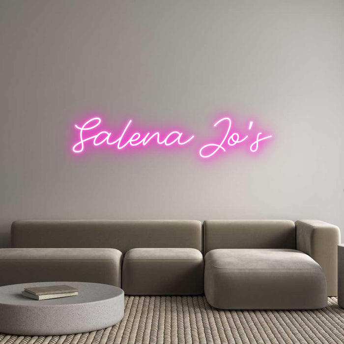 Custom Neon: Salena Jo’s