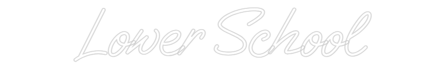 Custom Neon: Lower School