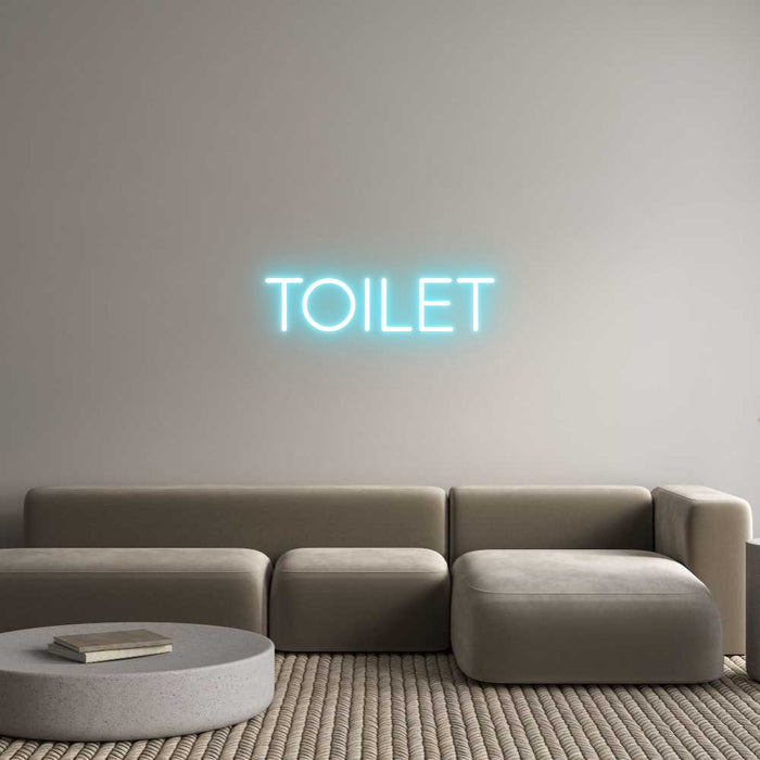 Custom Neon: Toilet