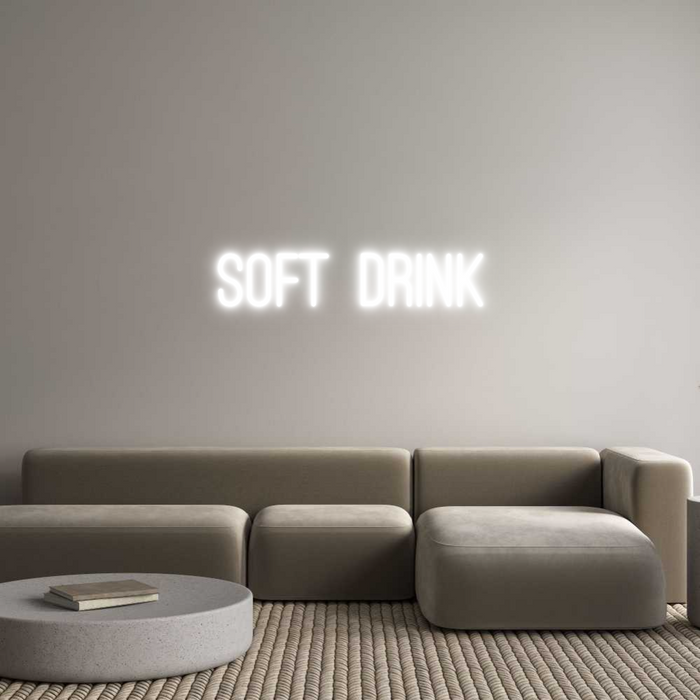 Custom Neon: SOFT DRINK