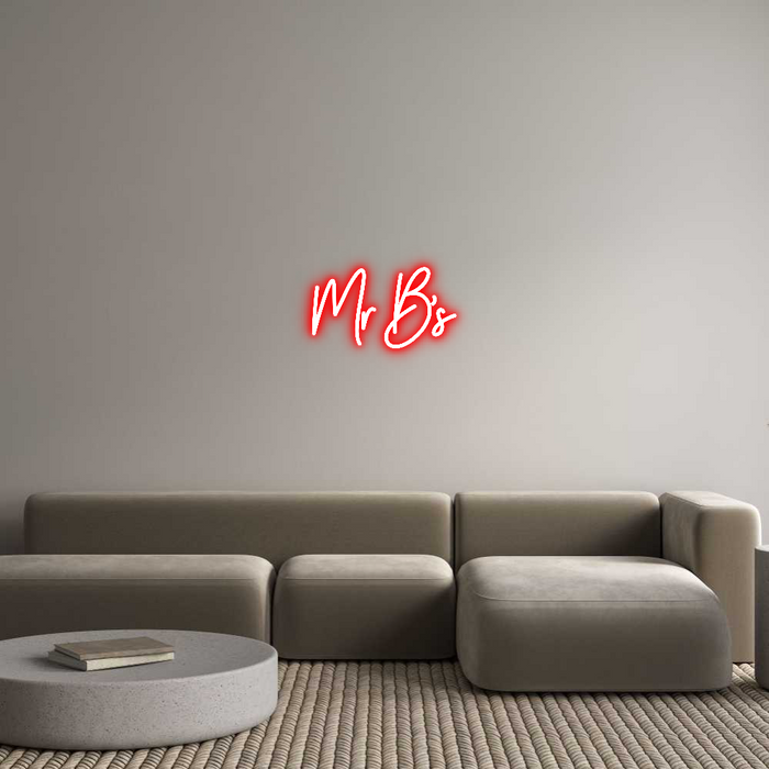 Custom Neon: Mr B’s