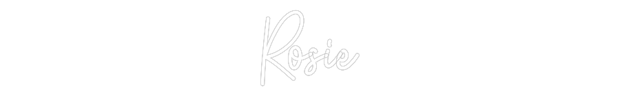 Custom Neon: Rosie