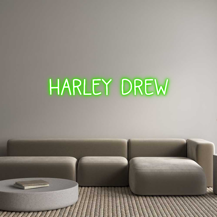 Custom Neon: Harley Drew