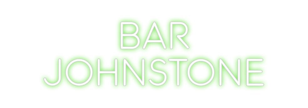 Custom Bar Neon: BAR JOHNSTONE - Neon Filter