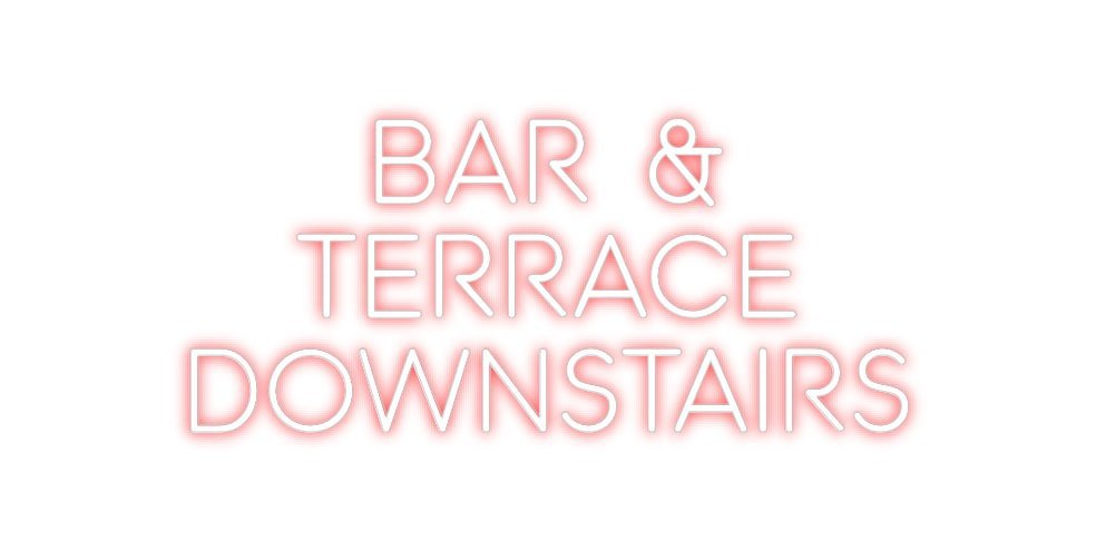 Custom Bar Neon: BAR & TERRA... - Neon Filter