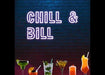 Custom Bar Neon: Chill & Bill - Neon Filter