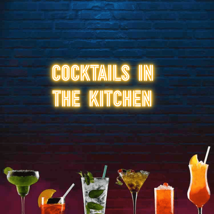 Custom Bar Neon: COCKTAILS IN ... - Neon Filter