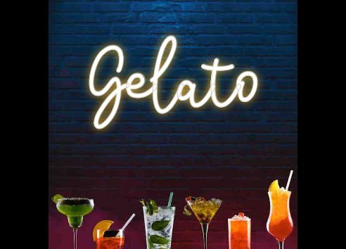 Custom Bar Neon: Gelato - Neon Filter