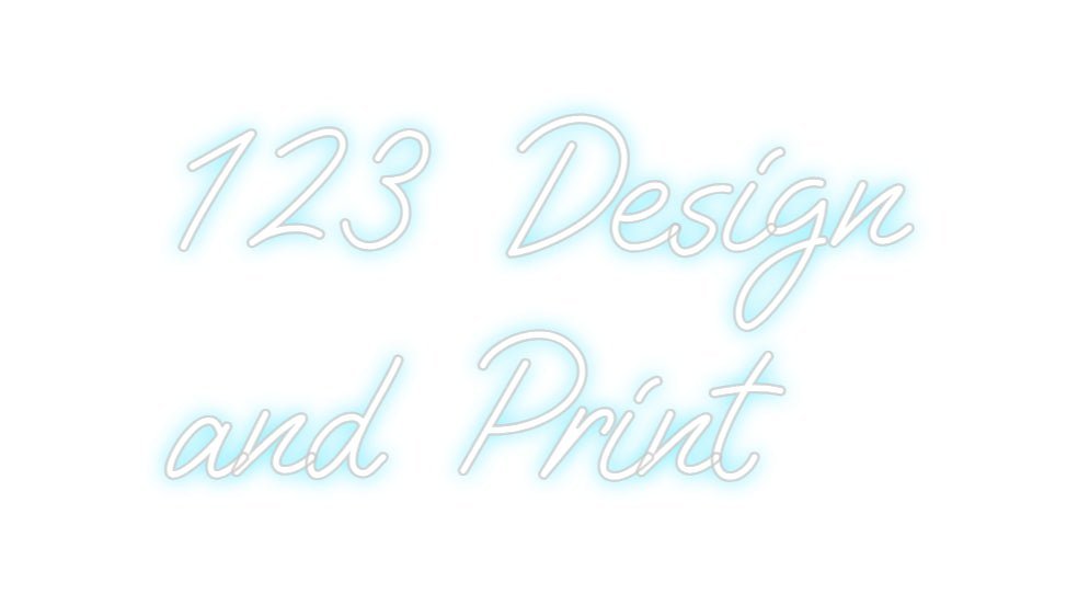 Custom Neon: 123 Design ... - Neon Filter