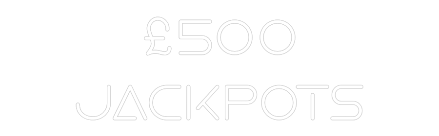 Custom Neon: £500 Jackpots - Neon Filter