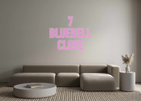 Custom Neon: 7 Bluebell Cl... - Neon Filter