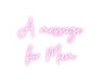 Custom Neon: A message fo... - Neon Filter