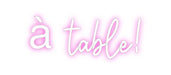 Custom Neon: à table! - Neon Filter