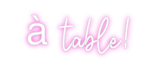 Custom Neon: à table! - Neon Filter