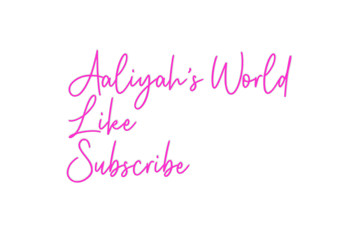 Custom Neon: Aaliyah’s Wor... - Neon Filter