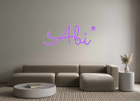 Custom Neon: Abi* - Neon Filter