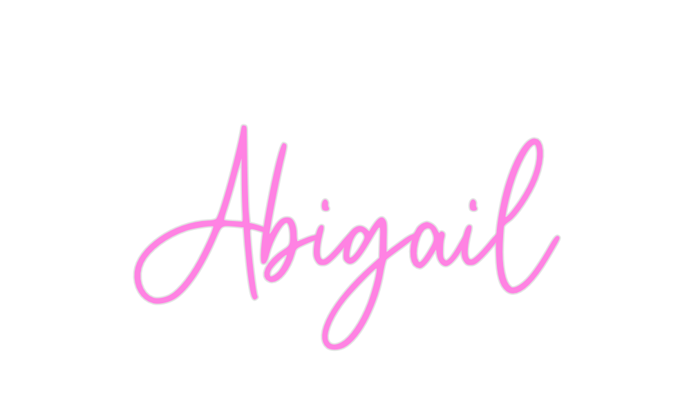 Custom Neon: Abigail - Neon Filter