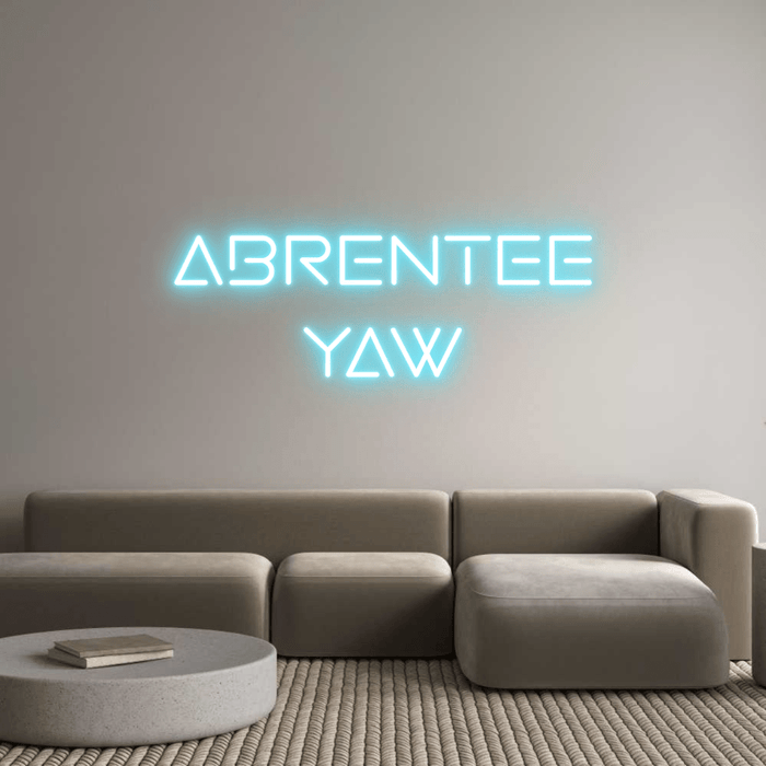 Custom Neon: Abrentee Yaw - Neon Filter