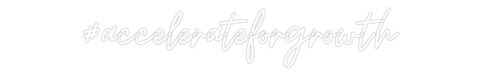 Custom Neon: #acceleratefo... - Neon Filter