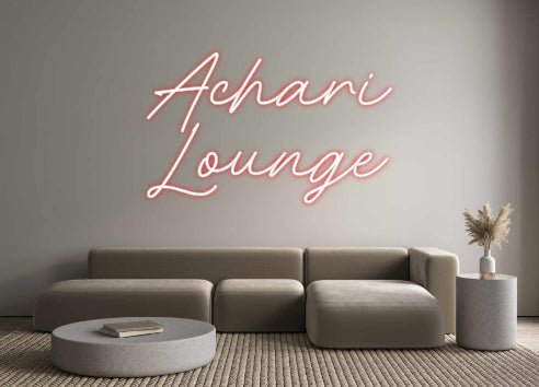 Custom Neon: Achari Lounge - Neon Filter