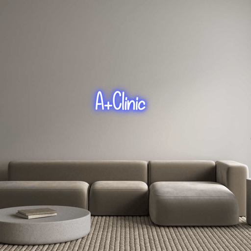 Custom Neon: A+Clinic - Neon Filter