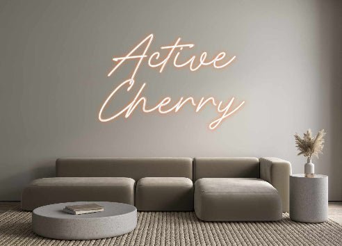 Custom Neon: Active Cherry - Neon Filter