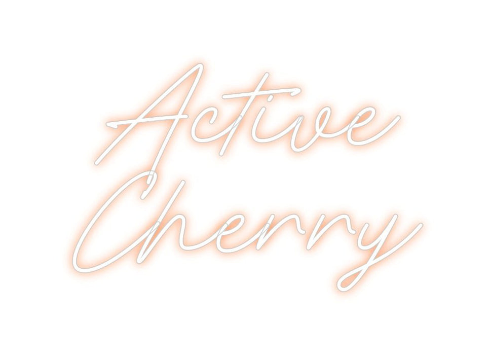 Custom Neon: Active Cherry - Neon Filter