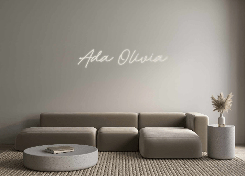 Custom Neon: Ada Olivia - Neon Filter