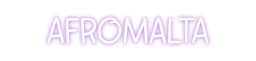 Custom Neon: AFROMALTA - Neon Filter